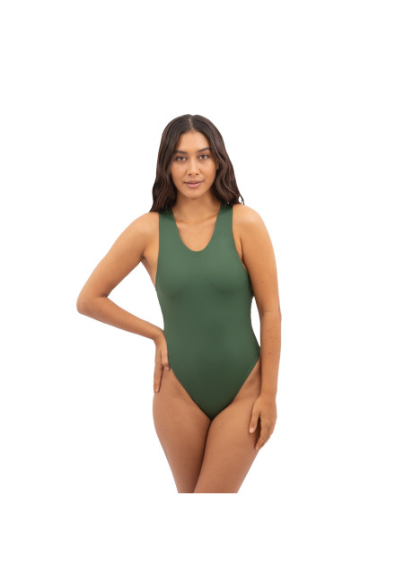  Santorini Swimsuit Seaweed Green