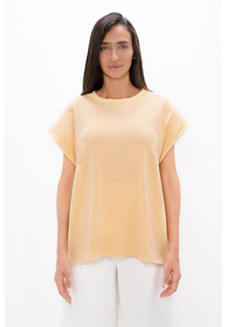 Muscat  - Bold Shoulder Tee - Desert Mist