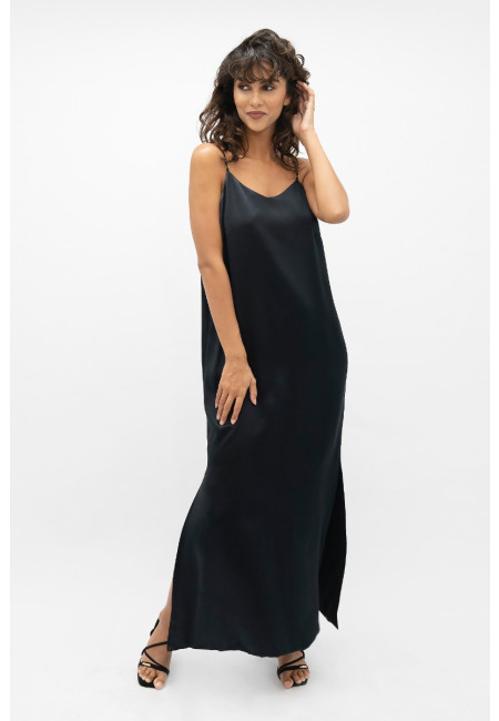 Calabar  - Slip Dress - Black